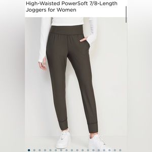 Old Navy High-Waisted PowerSoft 7/8-Length
Joggers for Women - Large NWT